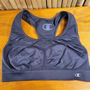 Champion Infinity Racerback Sports Bra Medium Support Size Large Dark Gray